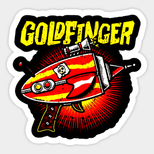 Goldfinger band Sticker